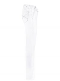 Damen Chinohose Weiß